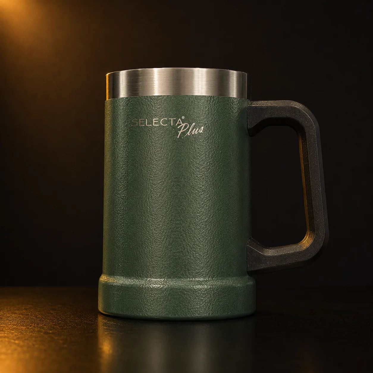 Caneca Térmica para Cerveja Selecta Plus 700ml Verde