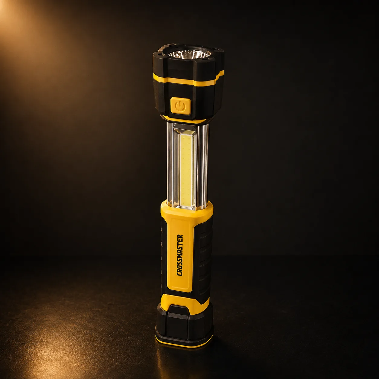 Lanterna LED Recarregável Retrátil Crossmaster 3W